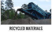 Recycled Materials - Carolina Sunrock