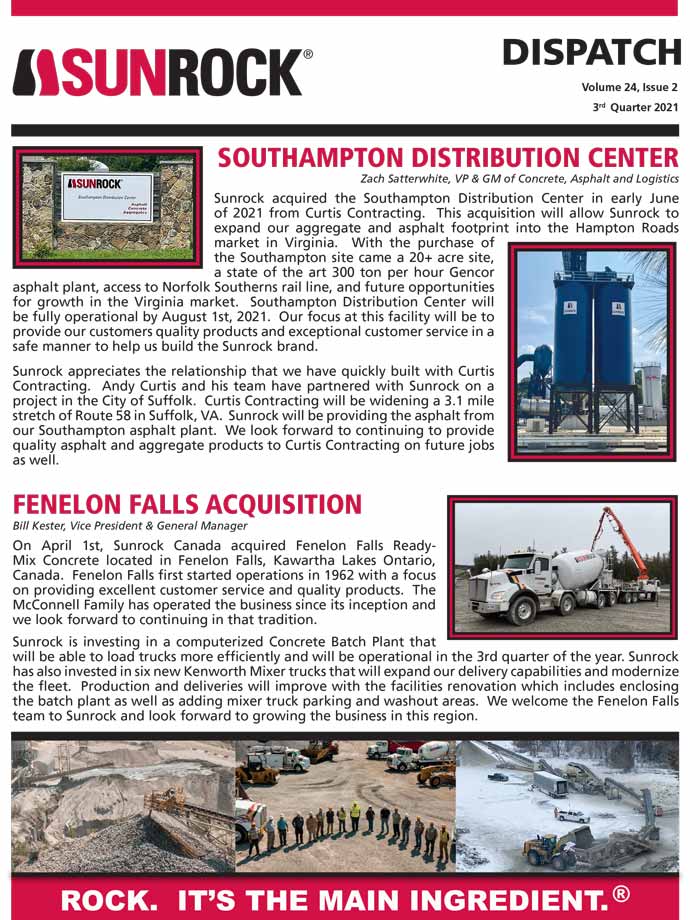 Newsletters Carolina Sunrock