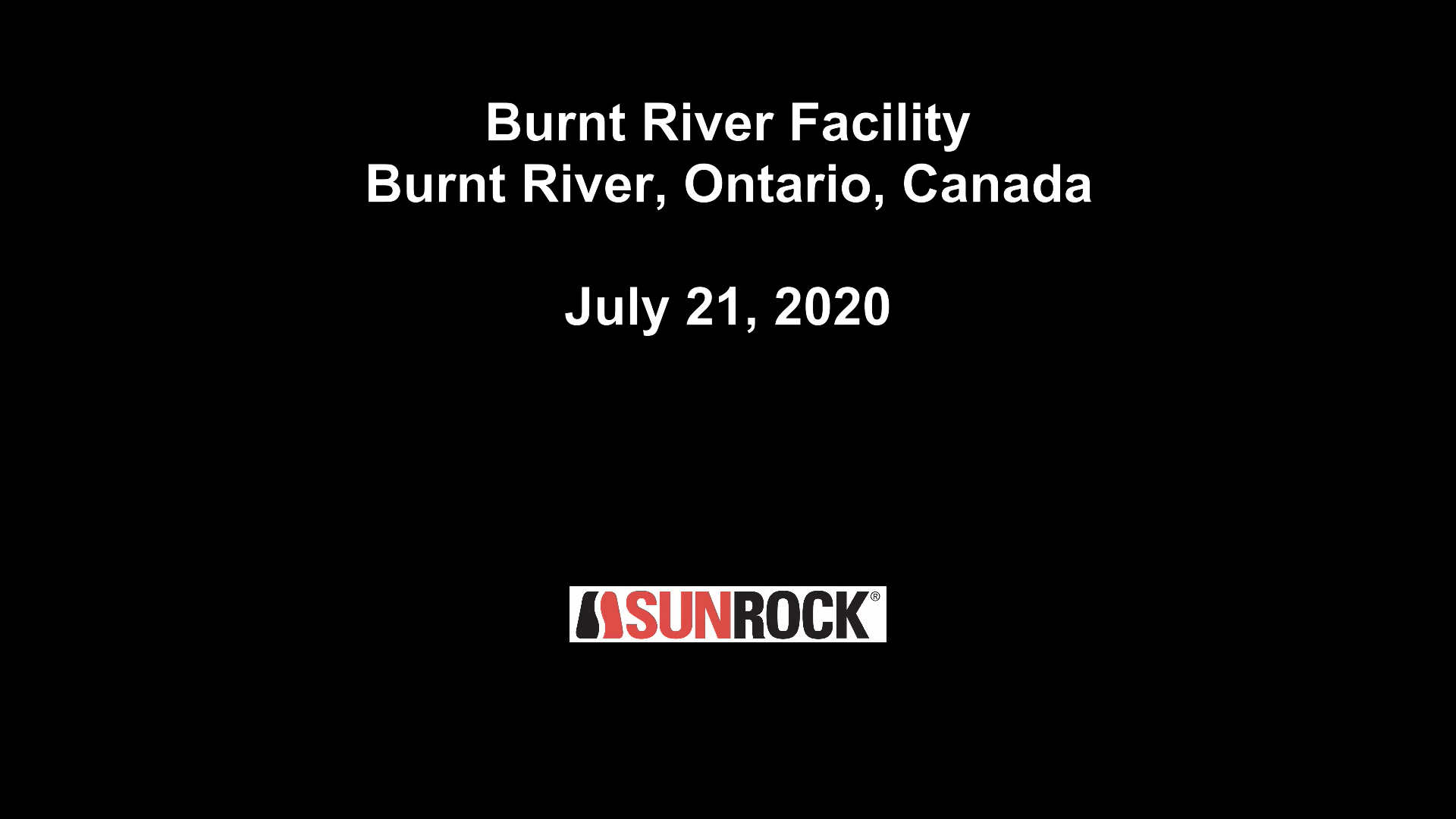 Burnt River, Ontario Quarry | Sunrock Industries